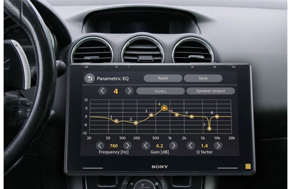 Sony XAV-9500ES 10.1" Wireless CarPlay & Android Auto Floating Single-DIN Stereo