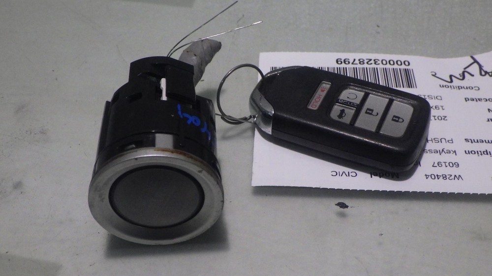 17 HONDA CIVIC Ignition W/key
