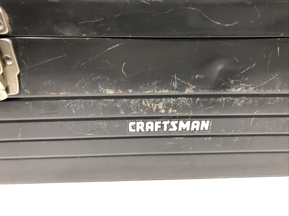 Vintage Craftsman Toolbox Red Pull Out Tray 20”x8”x9”