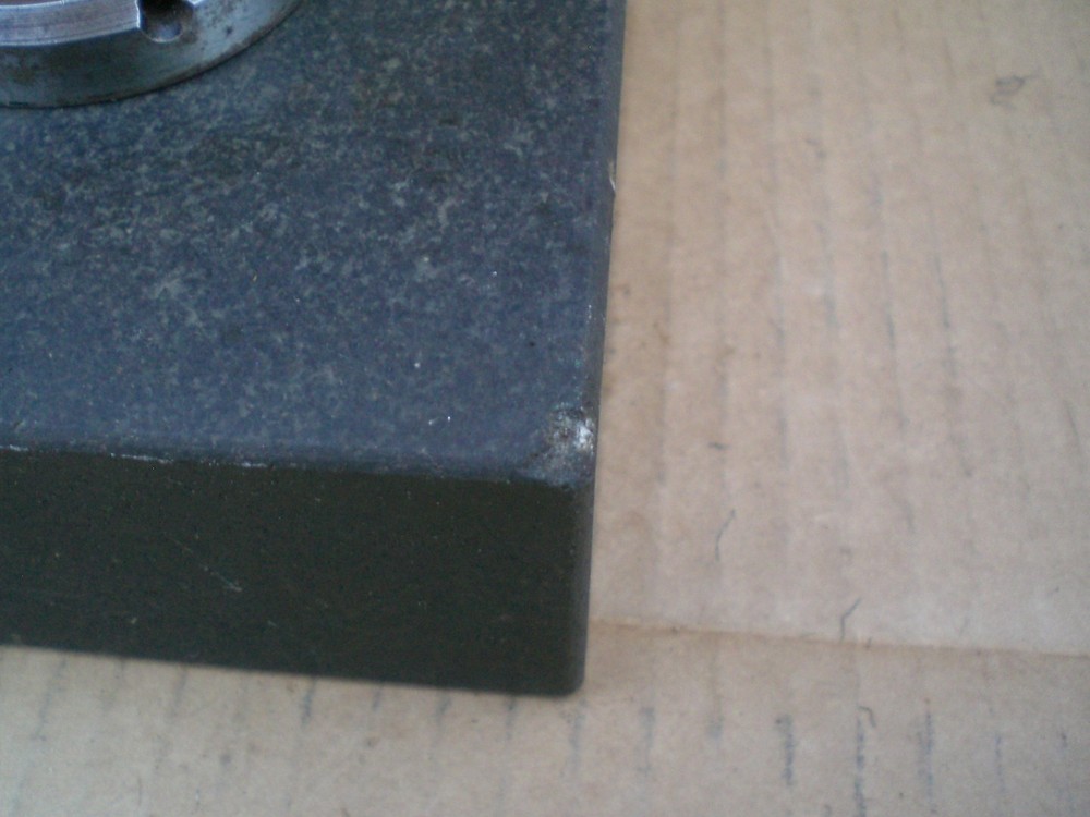 6 x 6 in Granite Comparator stand No indicator