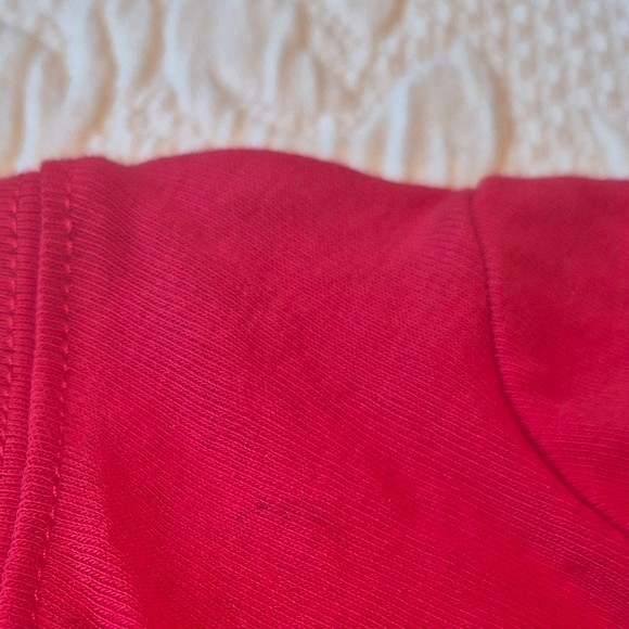 Pajamagram red size Medium jersey pajama shirt EUC
