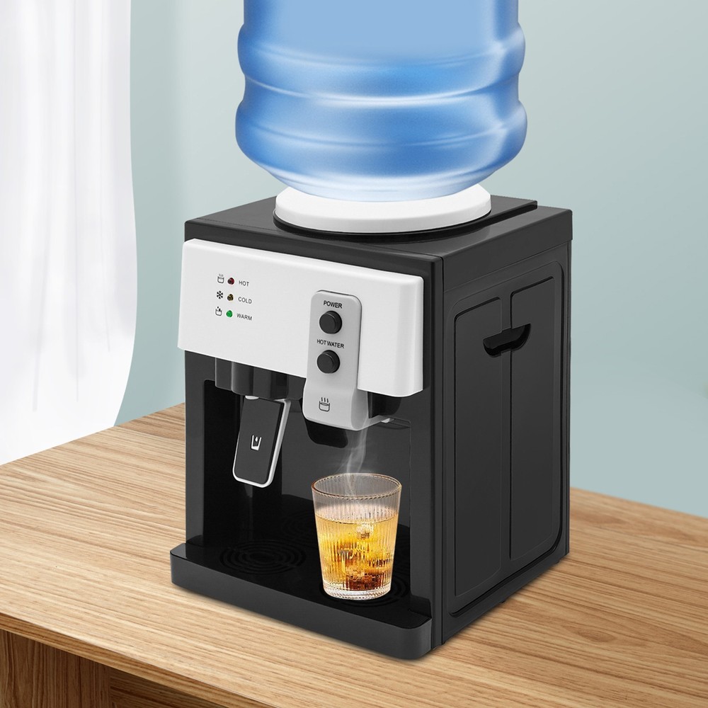 5 Gallon Top Loading Water Cooler Dispenser Countertop Hot+Cold Drinking Machine