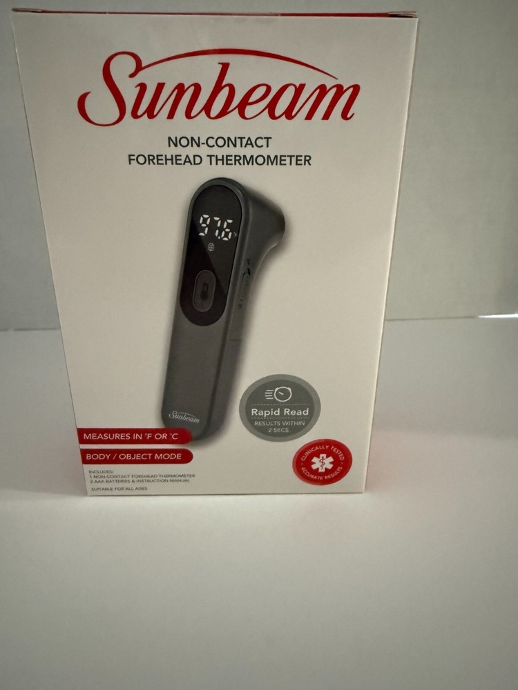 Sunbeam Non-contact Forehead Themometer