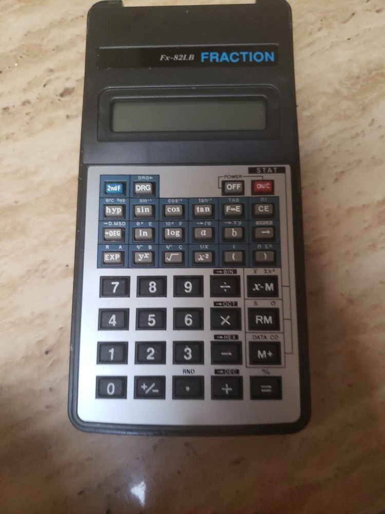 ✅ fx-82LB Fraction calculator
