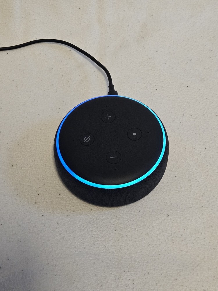 Amazon Echo Dot (3rd Generation) Smart Speaker - Charcoal