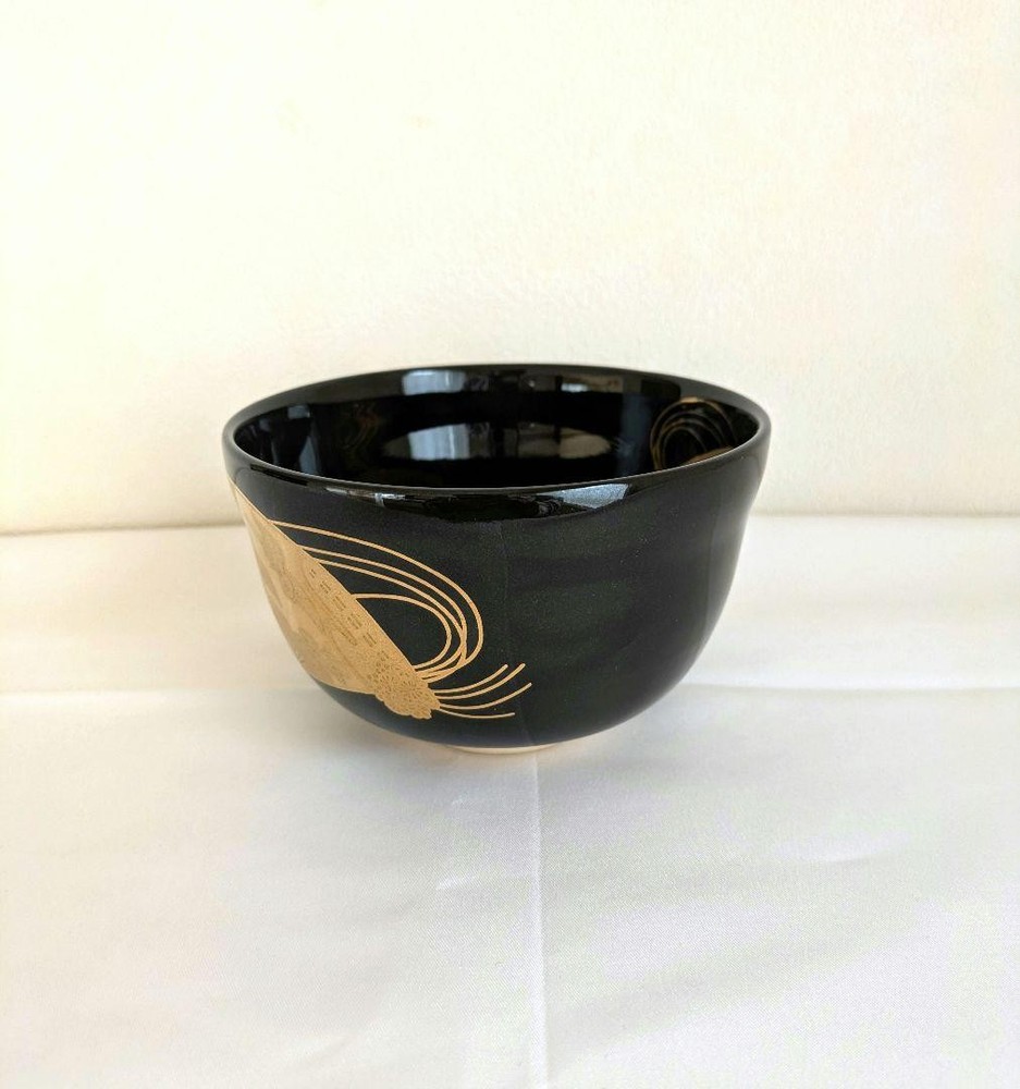 Tea Utensils gold color painted surface Hideka Miyaji''