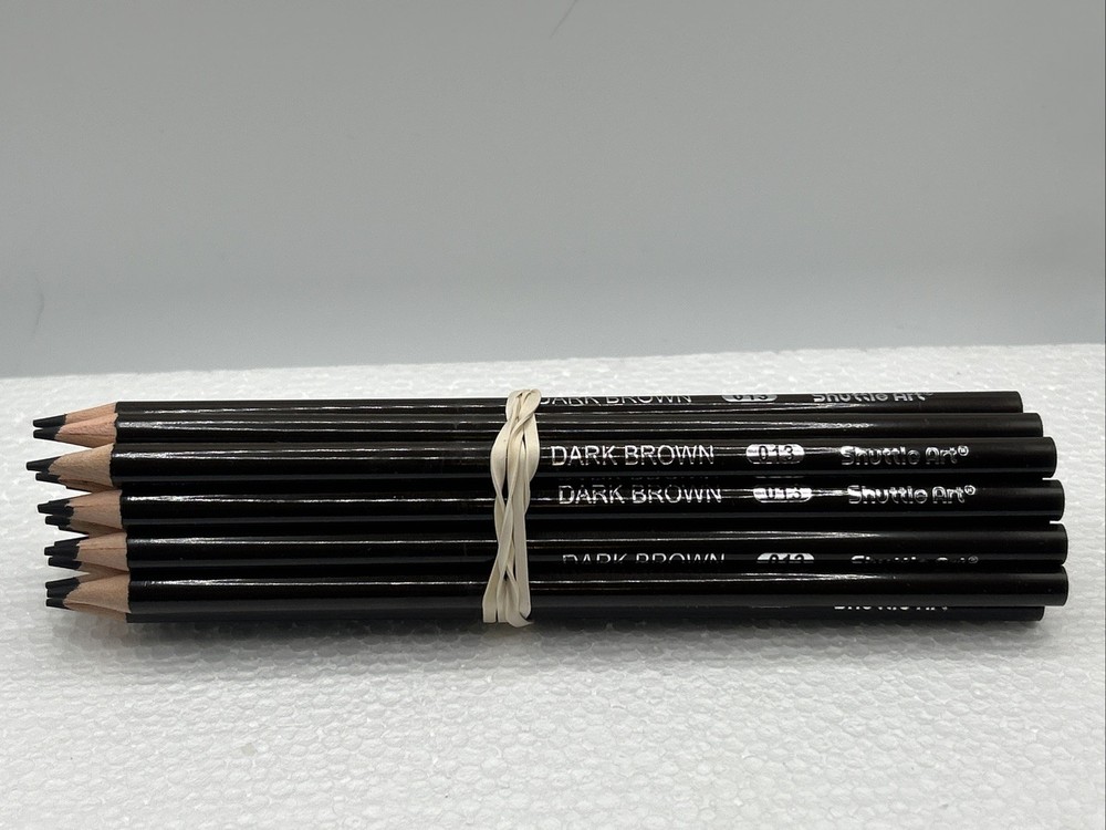 (20 COUNT) DARK BROWN 013 - Shuttle Art Colored Pencils