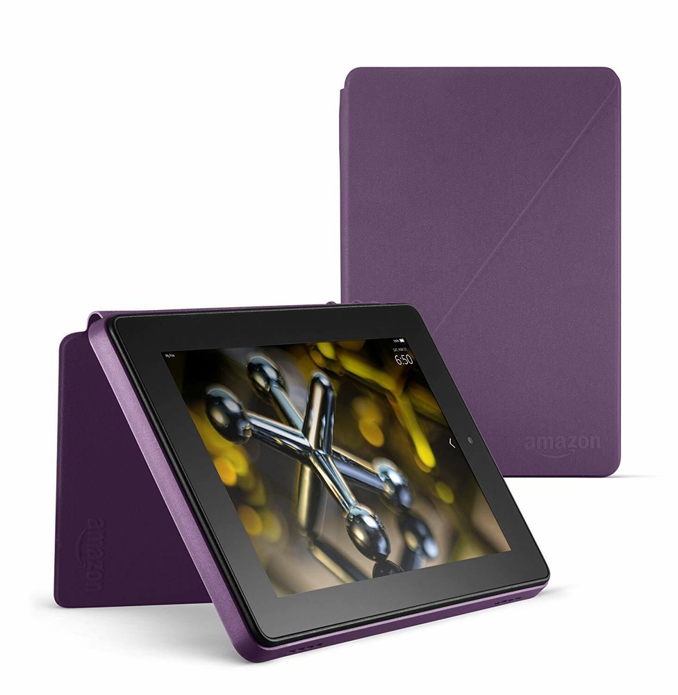 Genuine Amazon Standing Case for Amazon Fire HD 7 (4th Generation) - Purple