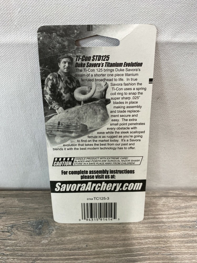 RAD Ti-Con Broadhead