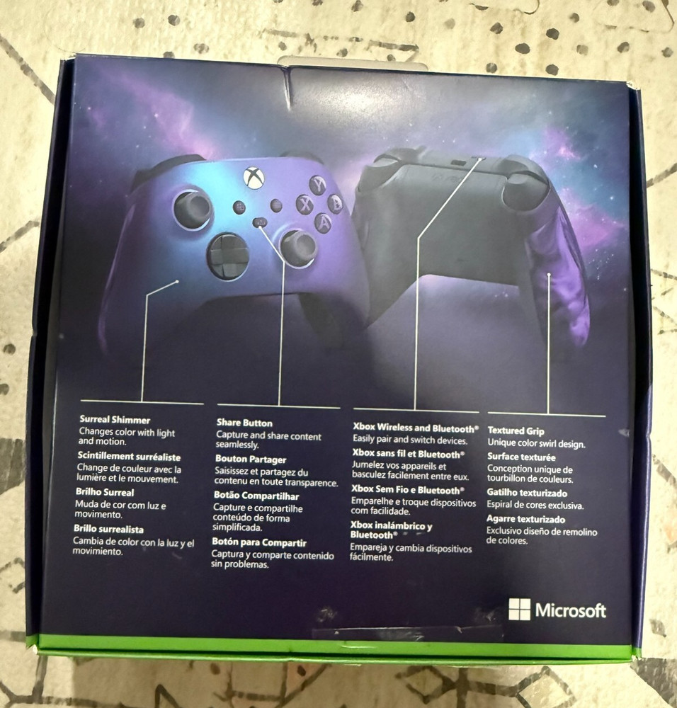 Xbox Special Edition Stellar Shift controller BOX ONLY