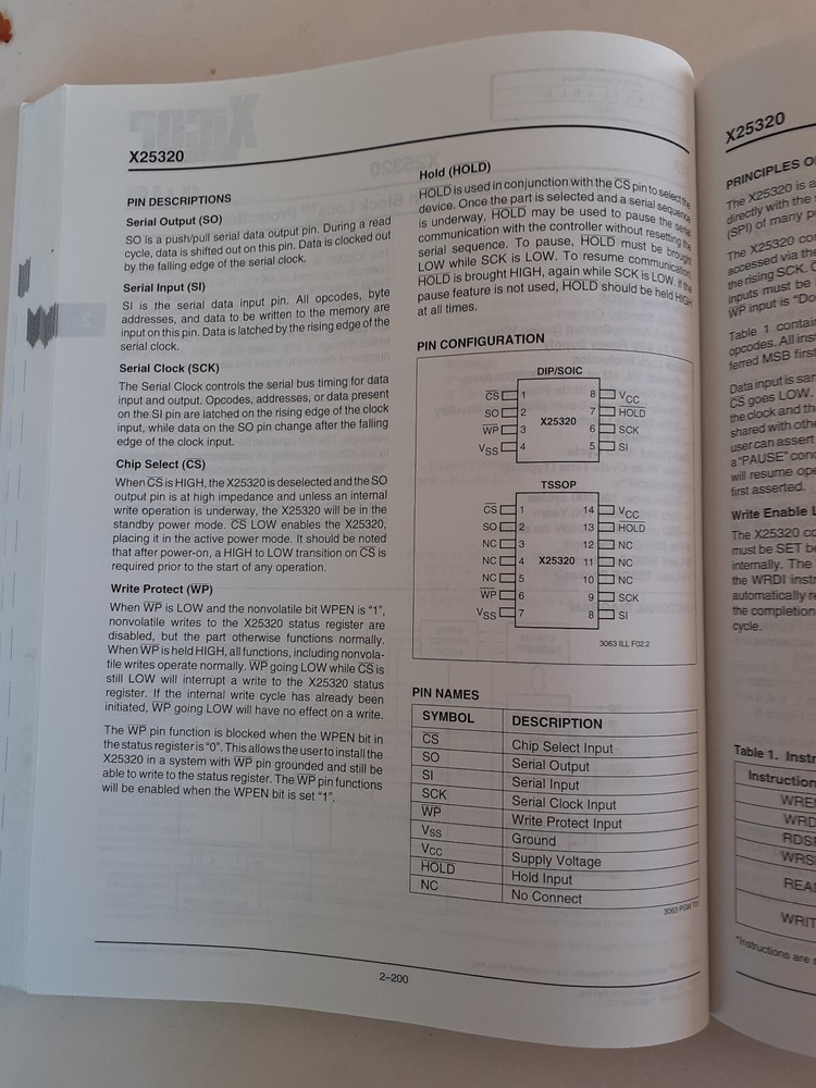 XiCor databook, 1995, memory devices