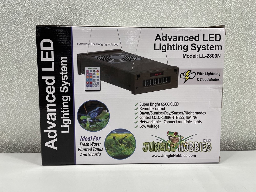 Jungle Hobbies Advanced LED Lighting System With Lightning & Cloud Modes