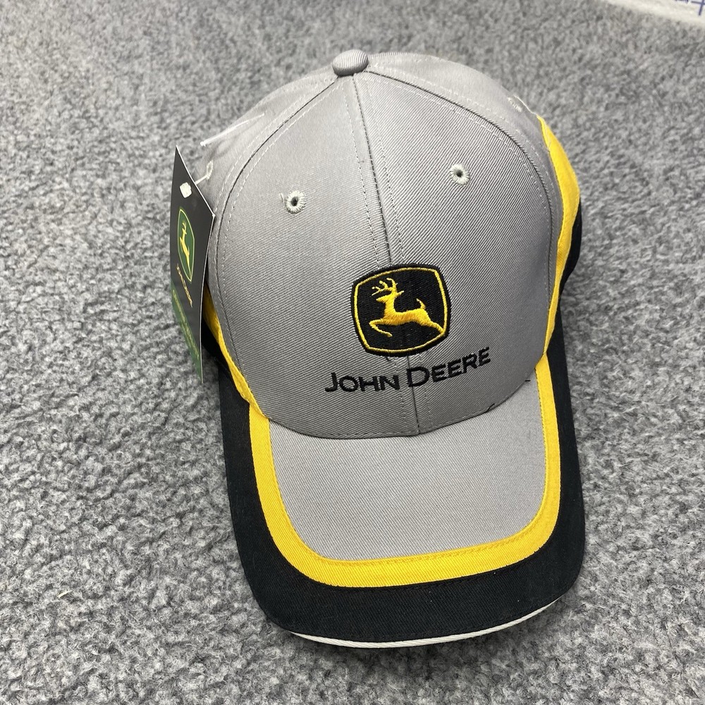 John Deere Hat Nothing Runs Like A Deere Strapback Cap