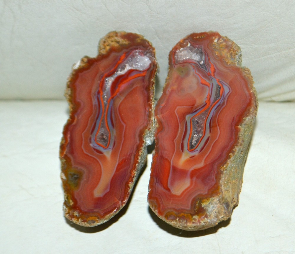 Pair Agate from Argentina * Collector Piece * rare