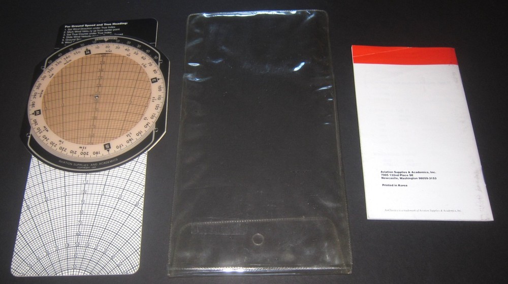 ASA E6-B Flight Computer Aviation Supplies Pilot Air Classics Slide Rule