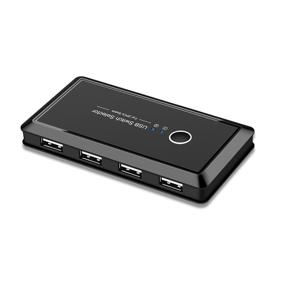 KVM Switch USB 3.0 2.0 for PC Laptop 2 Computers Users Sharing 4 USB Devices