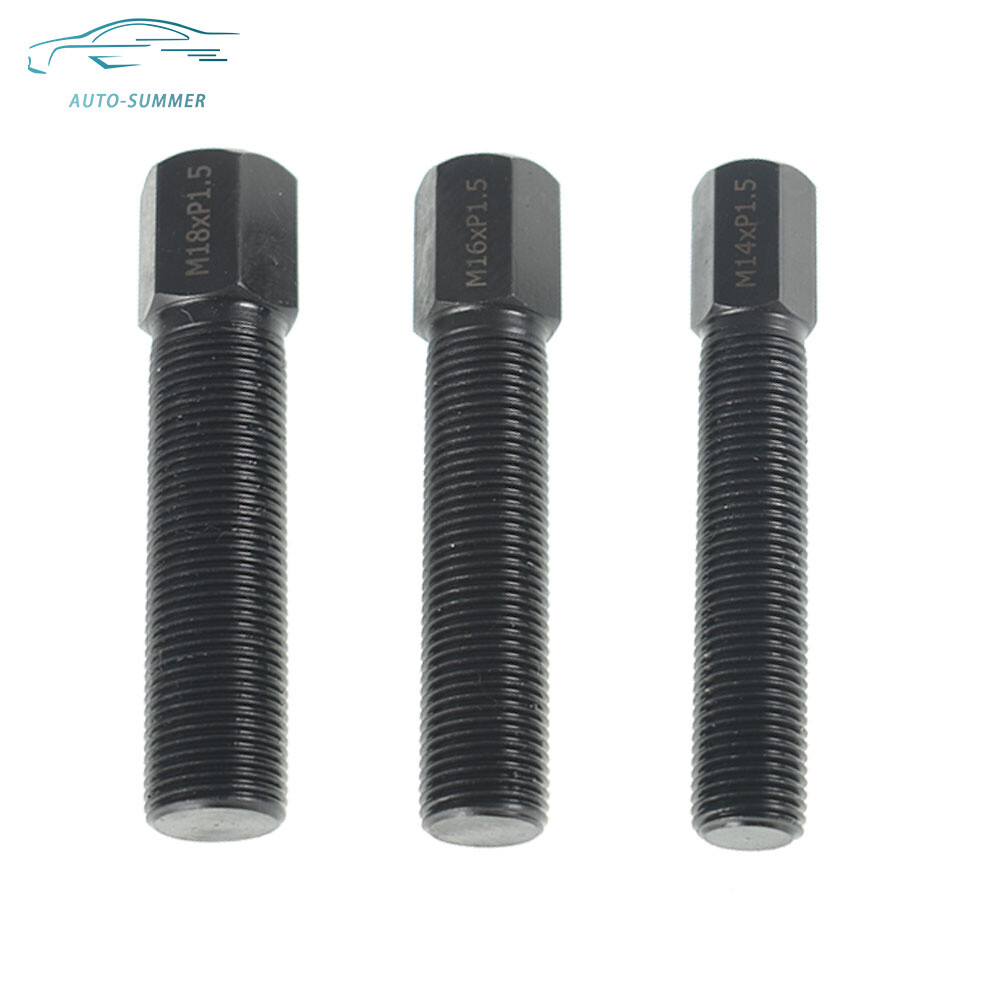 10pc Universal Motorcycle Flywheel Puller Tool Set Dirt Bike 15 Size Left Thread