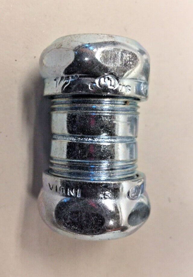 Fitting 2922 Compression Coupling 1/2 Connector (Pack of 7)