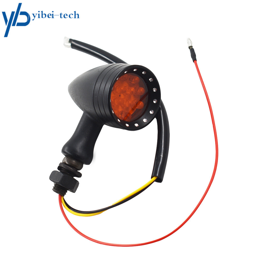 Motorcycle LED Turn Signal Red Lights Indicator For Chopper