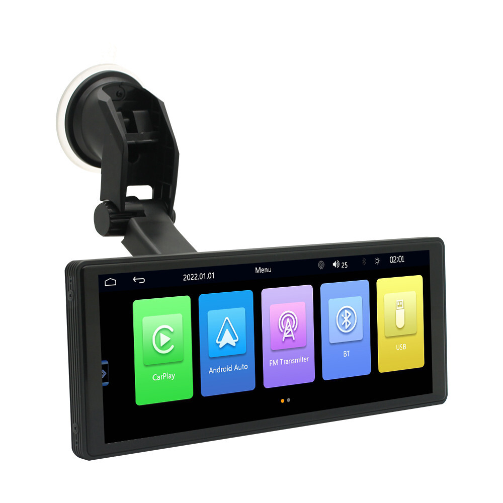 Radio Stereo HD LCD Display Touch Screen Multimedia Player With Reverse Camera