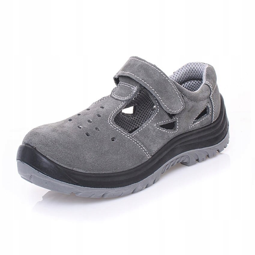 SANDALS work shoes with toe cap leather PROTECTIVE BAVARO S1 SRC - 41