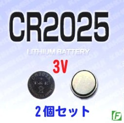 CR2025 Coin Cell Batteries (2-Pack)