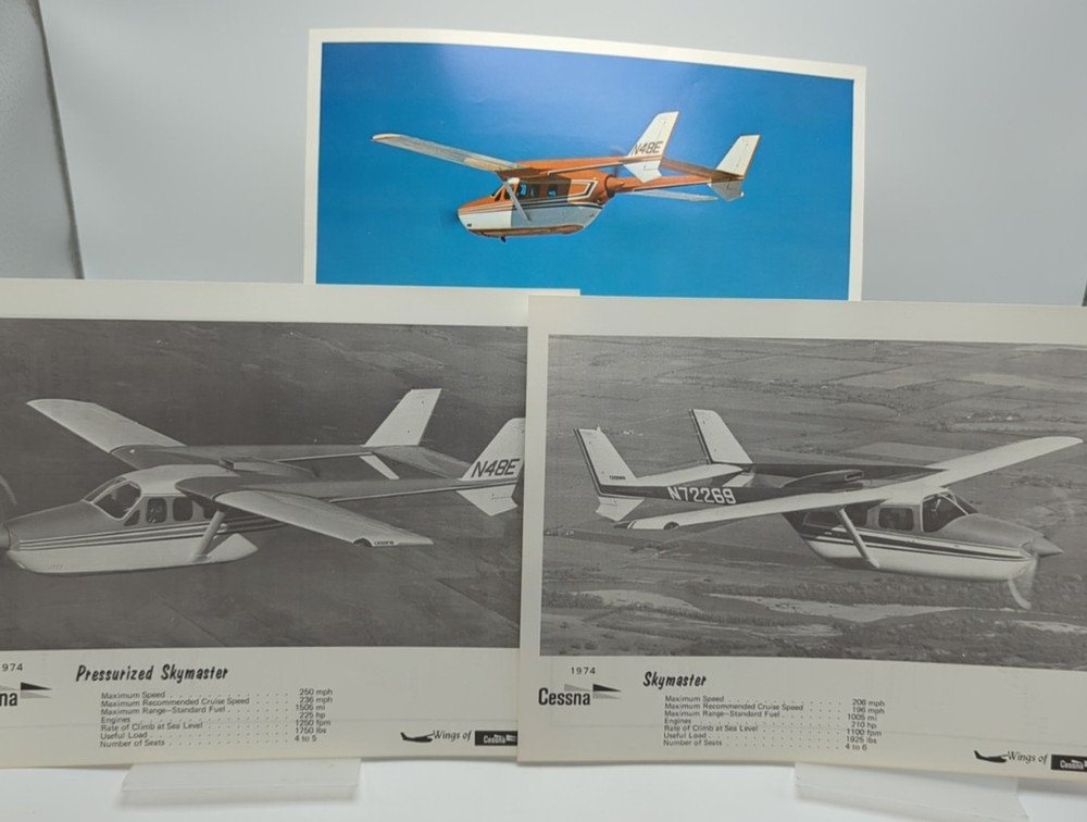 Cessna Skymaster 1974 Sales & Specification / Spec Info
