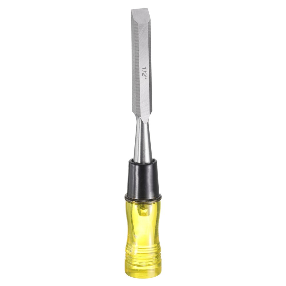 Wood Chisel 1/2" Beveled Edge Blade Woodworking Hand Tools with Caps