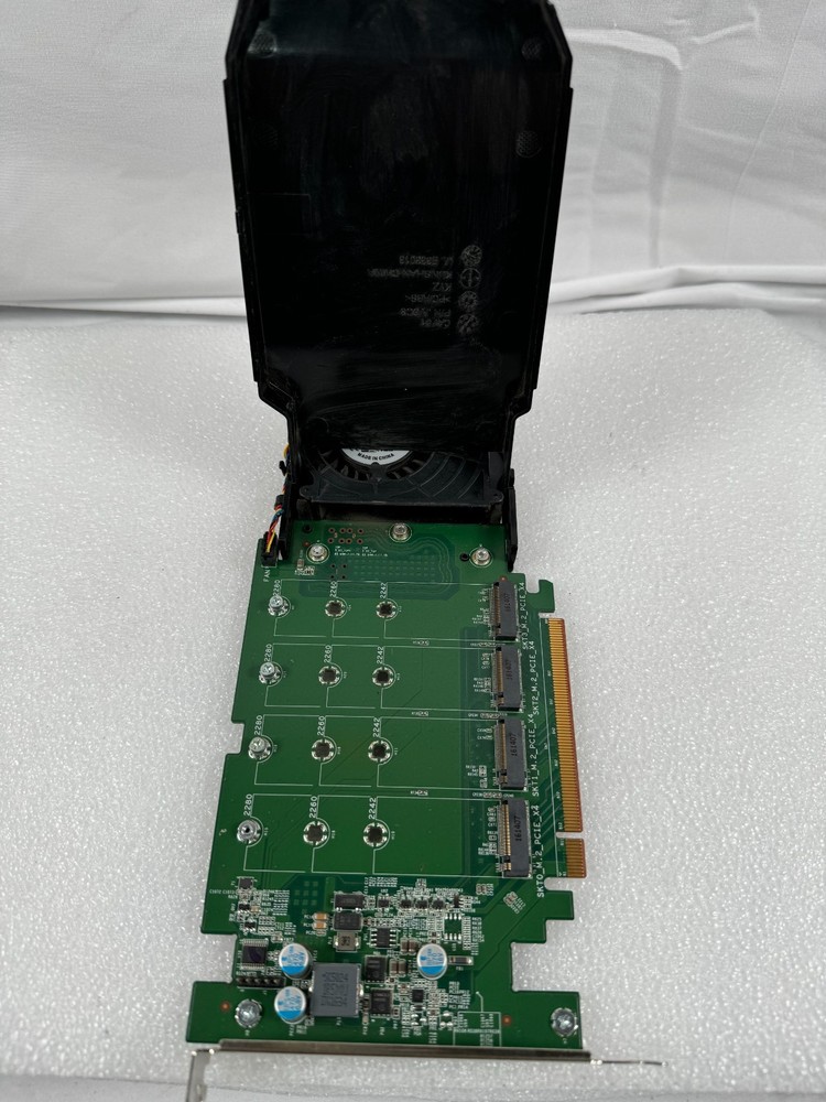 Dell DPWC400 Quad M.2 PCIe Solid State Drive Adapter Card 080G5N