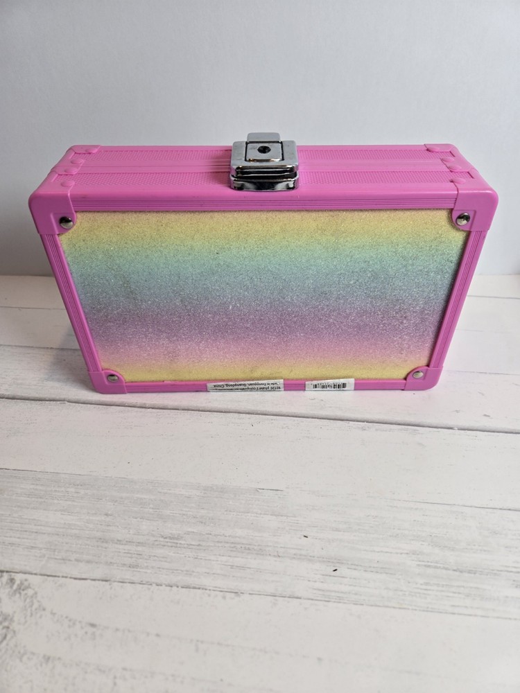 Vaultz  Rainbow Gradient Locking Supply Box