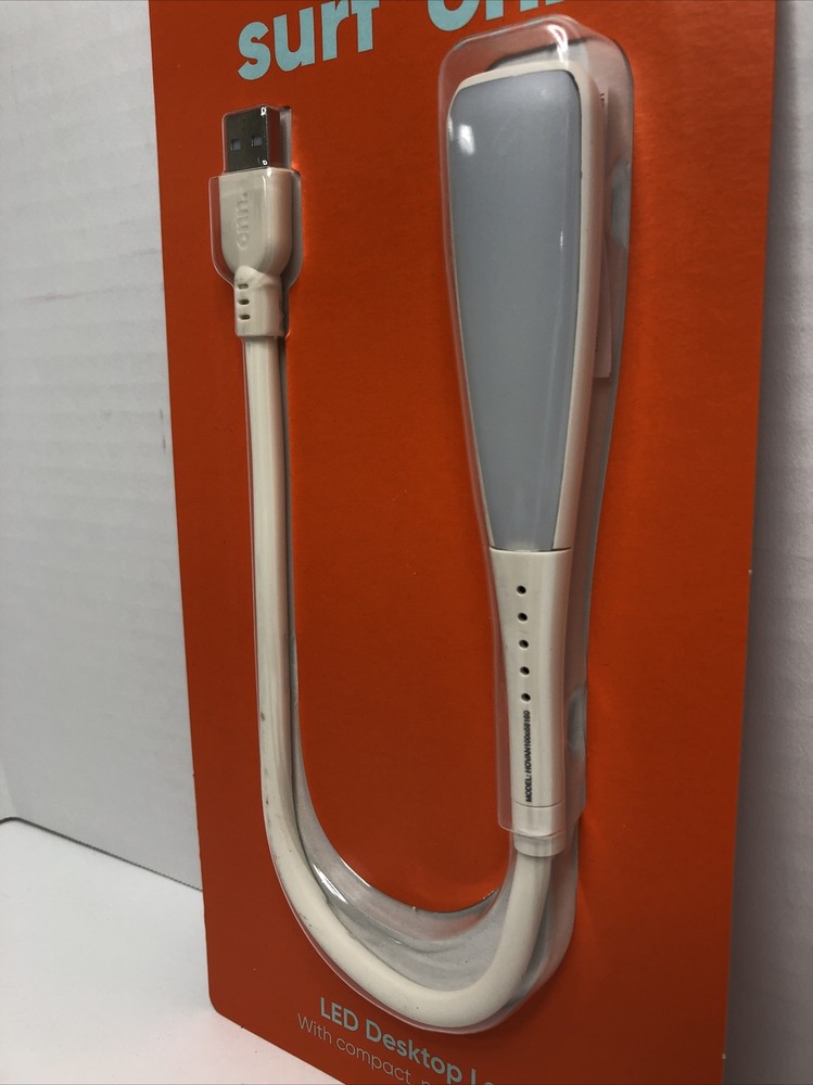 USB LED Computer Light Portable Flexible Design 3 Light Levels White