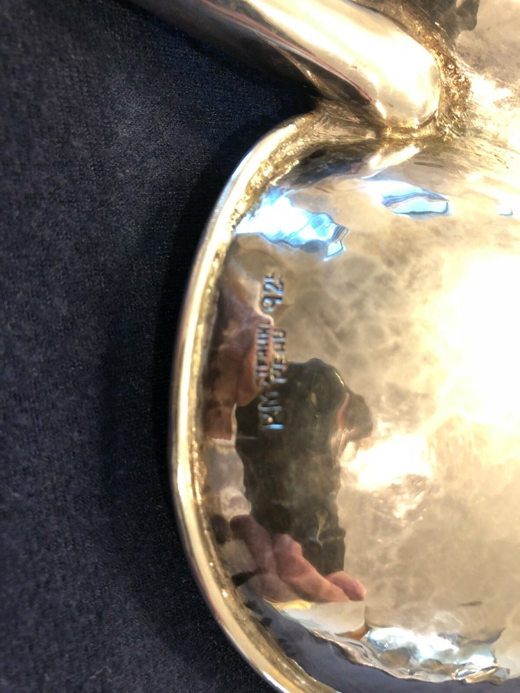 Sterling Silver Leaf Dish