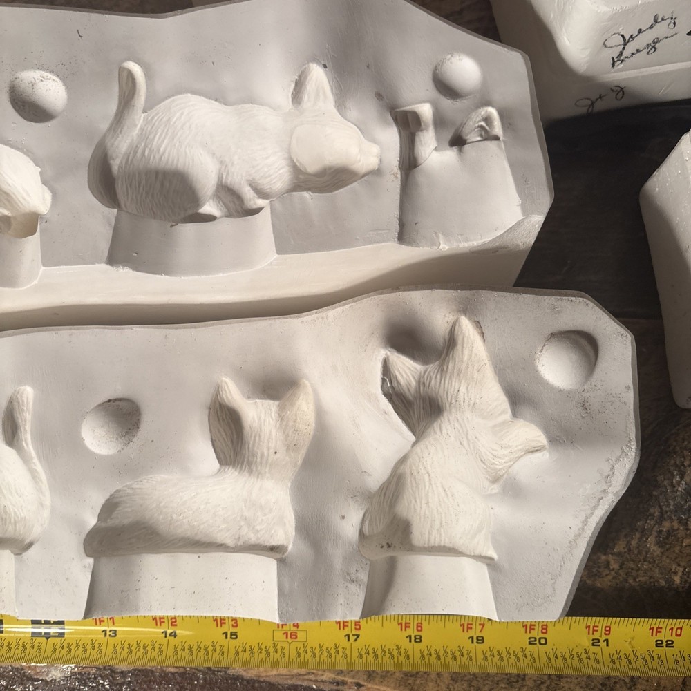 Nancy’s Molds 3 Little Kittens Ceramic Slip Casting Mold