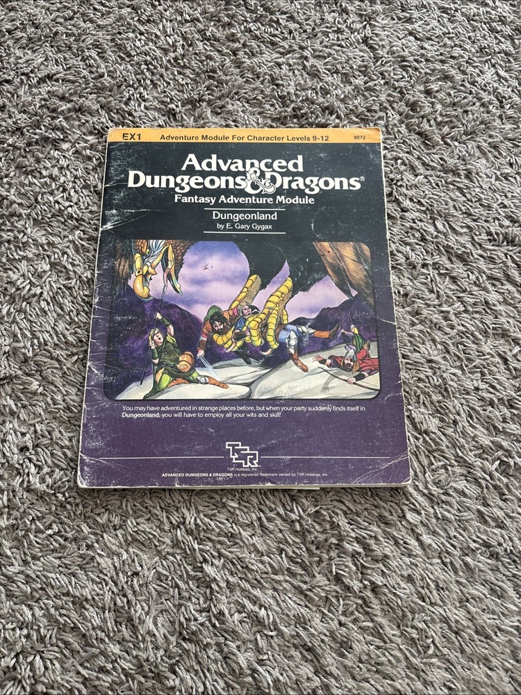 Dungeonland Adventure Module - AD&D EX1