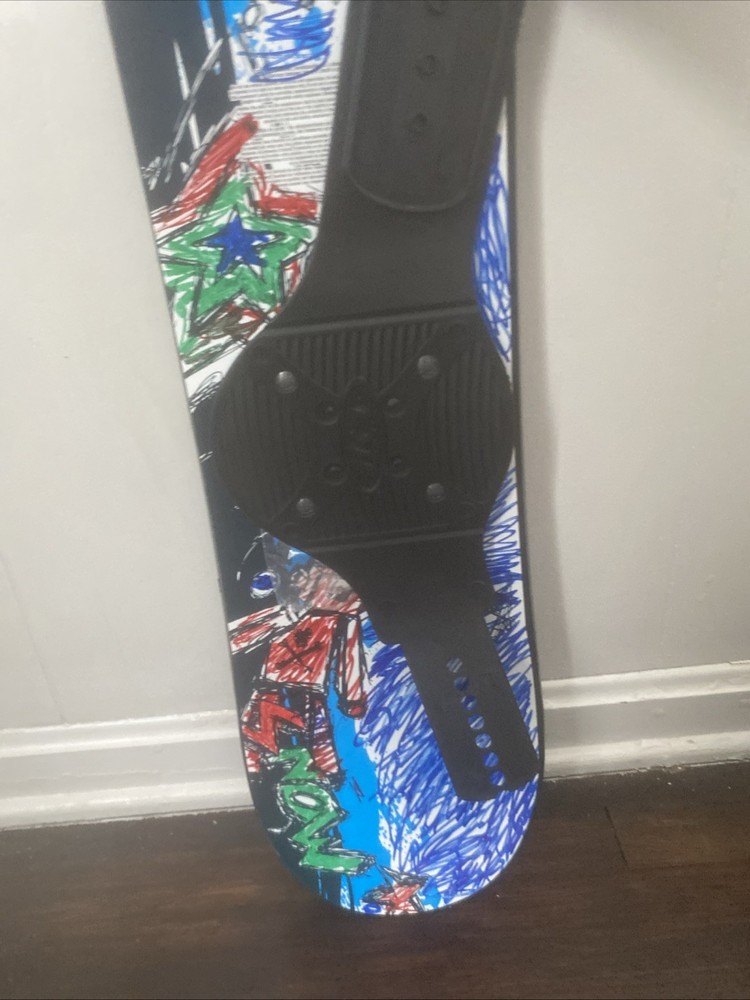 Large Snowboard with Bindings Freeride 110