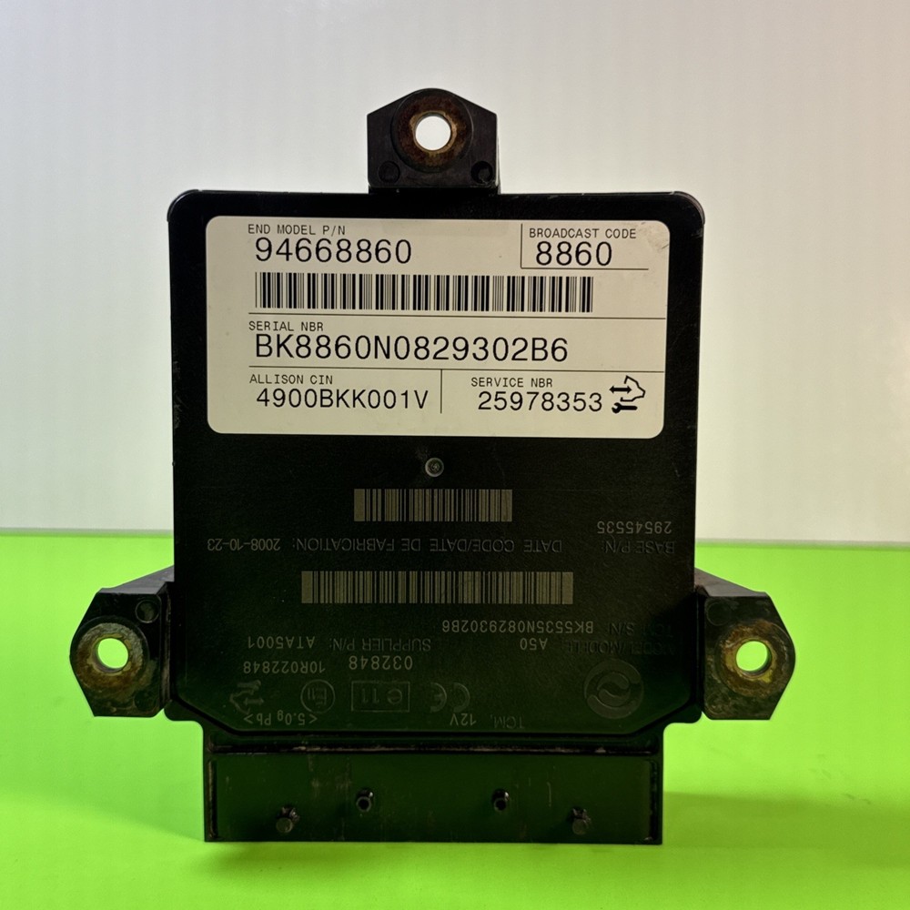 Allison TCM Transmission Control Module 94668860