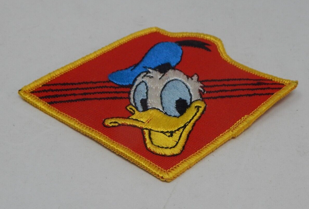 Donald Duck Embroidered Patch Walt Disney