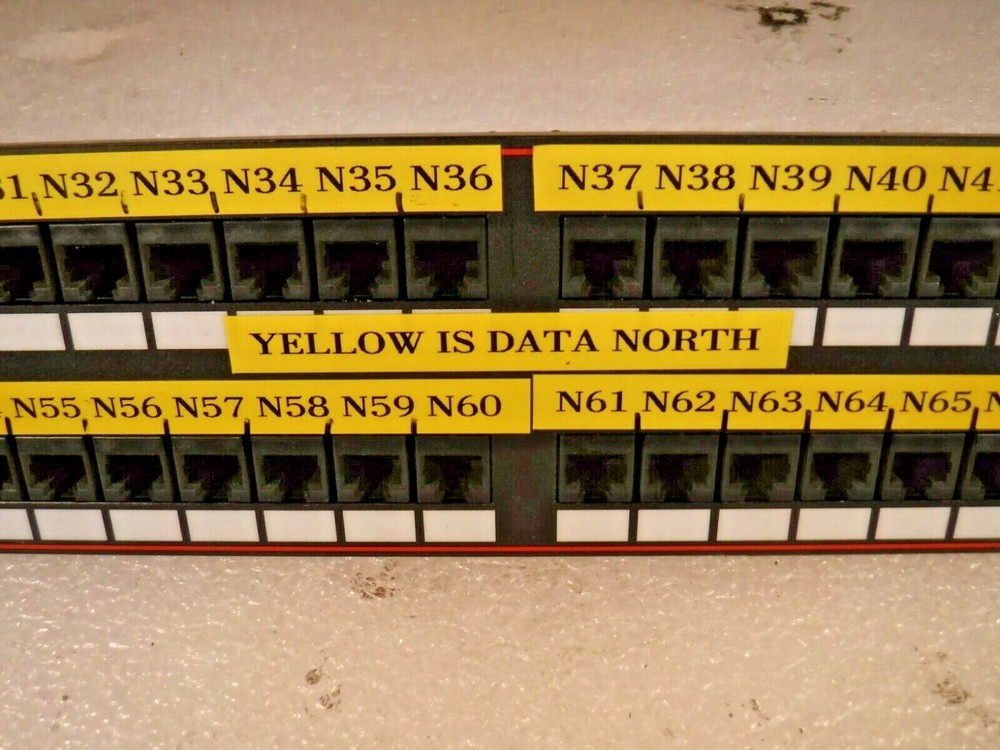Pass & Seymour Olegrand 48845C5E 48-Port Communication Circuit Accessory Panel