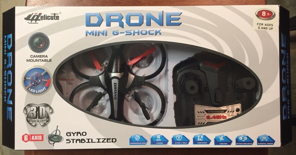 Helicute mini G-Shock Drone