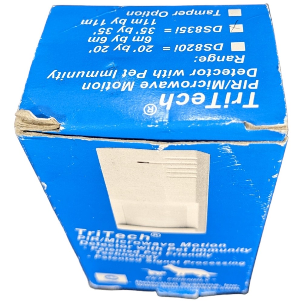 TriTech PIR Microwave Motion Detector Pet Immunity Friendly Detection Systems