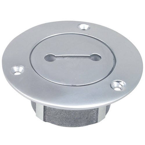 Perko 1" Chrome Unmarked Pipe Deck Plate (0528006CHR)