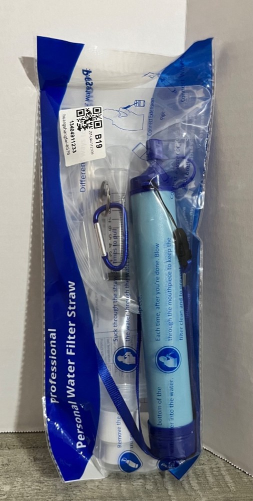 proffesional personal water filter straw