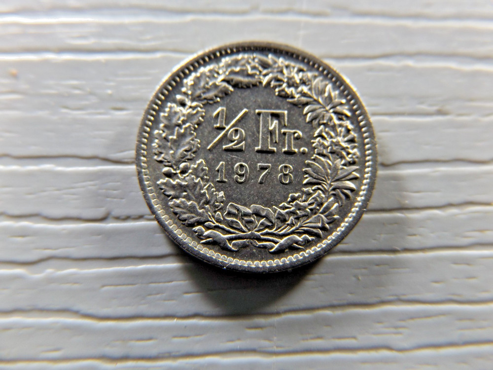 SWITZERLAND 1978 Half Franc
