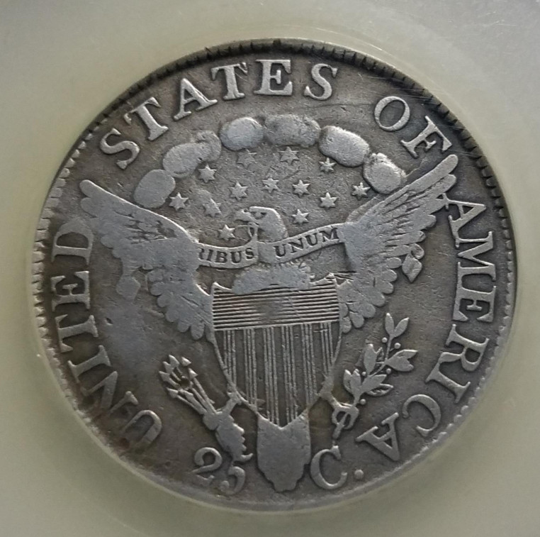 1805 Drapped Bust Quarter | Silver 25c | SEGS VF20