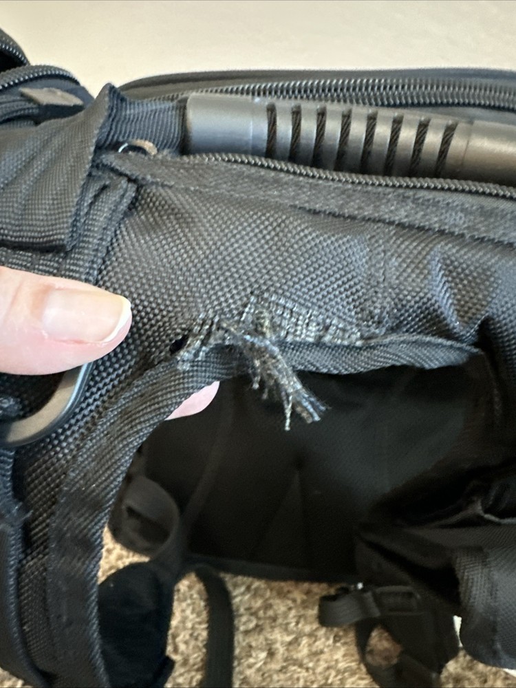 Army Reserve Black Tactical Backpack