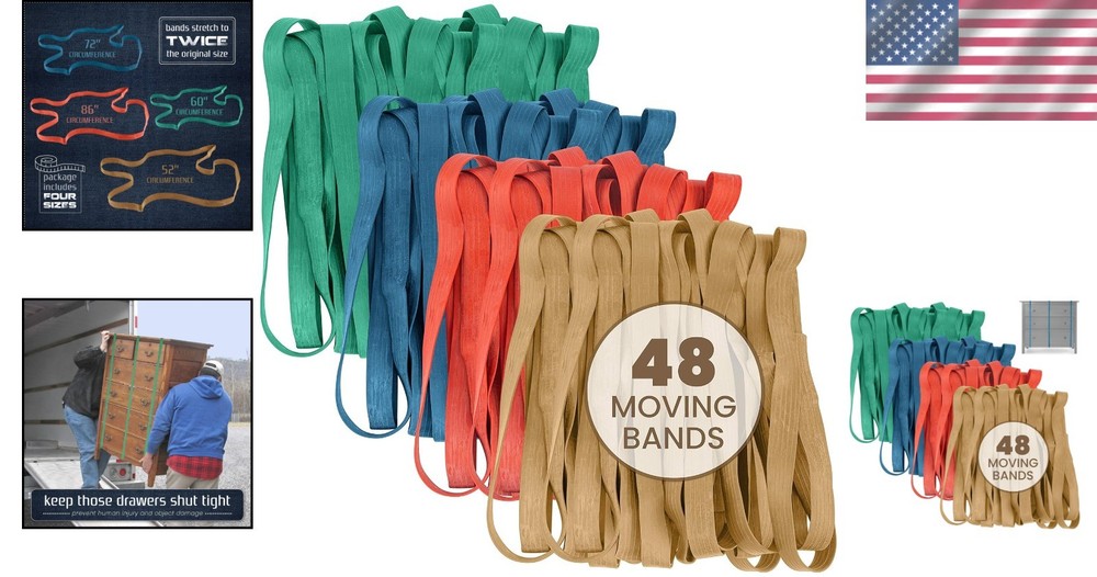 Assorted Sizes Furniture Rubber Bands Set