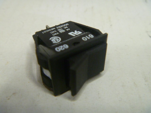TEN-TEC Switch Rocker DPDT, New.