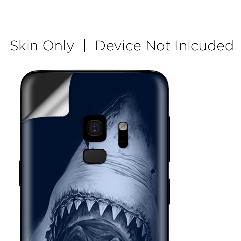 Samsung Galaxy S9 Skins Wrap - Shark attack