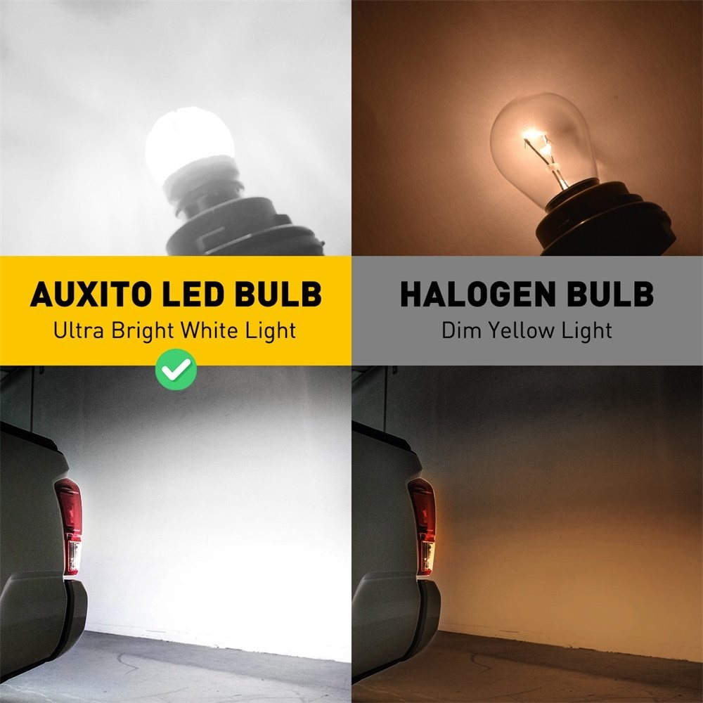 Bright White LED Turn 1156 Signal Bulbs Light Backup Lamp Reverse Canbus 2/10x