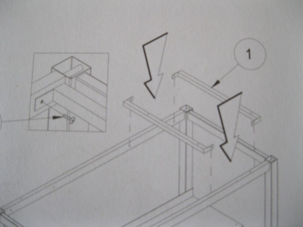 Global Industrial - Steel Support Kit for Mounting Drawer Assembly on Workbench